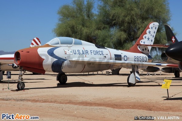 Republic F-84F Thunderstreak (Pima Air Museum)