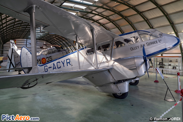 De Havilland DH-89A Dragon Rapide 6 (Olley Air Service)