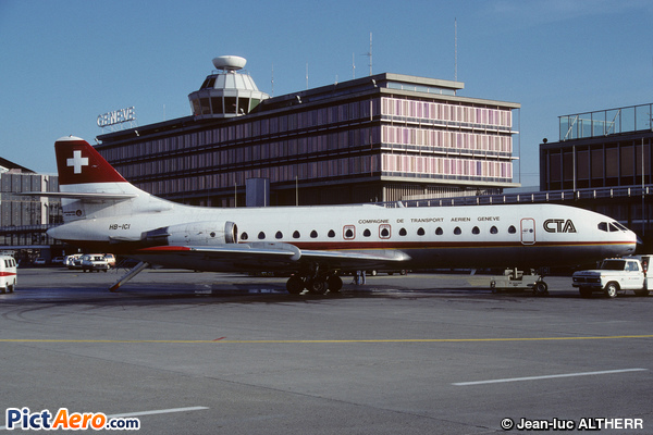 Sud SE Caravelle 10R (CTA Compagnie de Transport Aerien Genève)