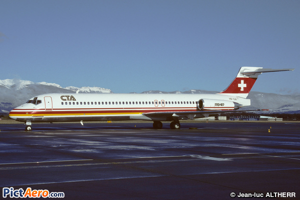 McDonnell Douglas MD-87 (DC-9-87) (CTA Compagnie de Transport Aerien Genève)