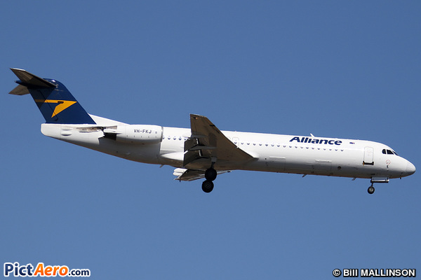 Fokker 100 (F-28-0100) (Alliance Airlines)