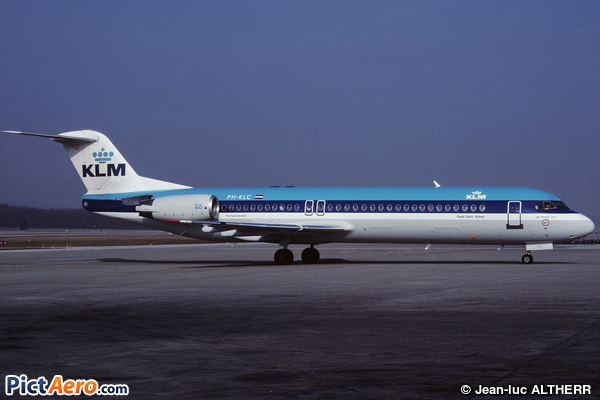 Fokker 100 (F-28-0100) (KLM Royal Dutch Airlines)