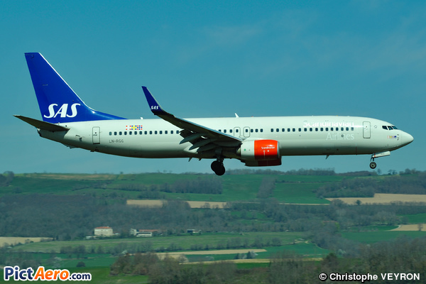 Boeing 737-86N/WL (Scandinavian Airlines (SAS))