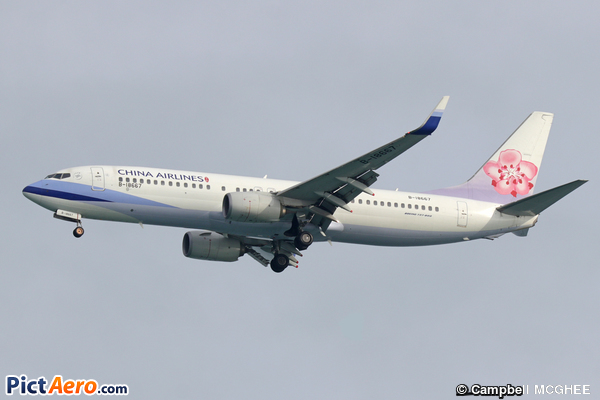 Boeing 737-8AL/WL (China Airlines)