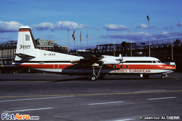 Fokker F-27-500 Friendship (Jersey European Airways)