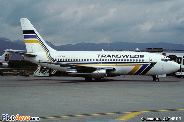 Boeing 737-205 (Transwede Airways)