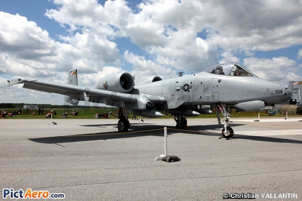 Fairchild A-10C Thunderbolt II (United States - US Air Force (USAF))
