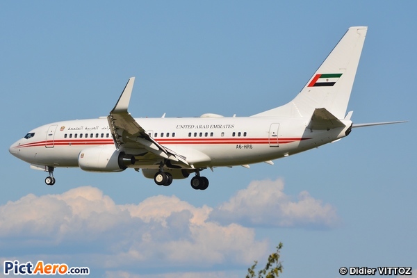 Boeing 737-7E0/BBJ (United Arab Emirates - Dubai Air Wing)