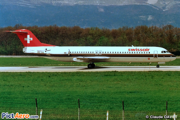 Fokker 100 (F-28-0100) (Swissair)