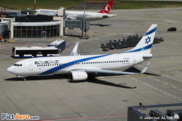 Boeing 737-8BK/WL (El Al Israel Airlines)