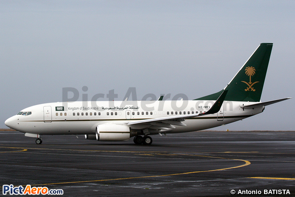 Boeing 737-7FG/BBJ (Saudi Arabia - Ministry of Finance)