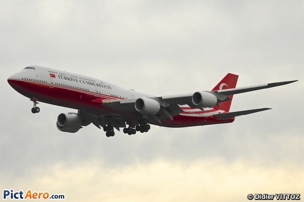 Boeing 747-8ZV(BBJ) (Turkey - Government)