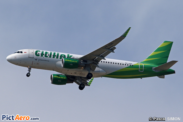 Airbus A320-214/WL  (Citilink Airlines)