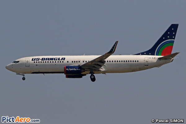 Boeing 737-8Q8/WL (US BANGLA AIRLINES)