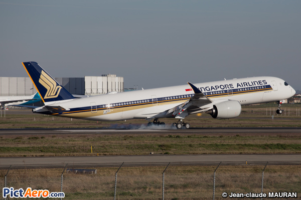 Airbus A350 941 F Wzhk Singapore Airlines By Jean Claude Mauran Pictaero