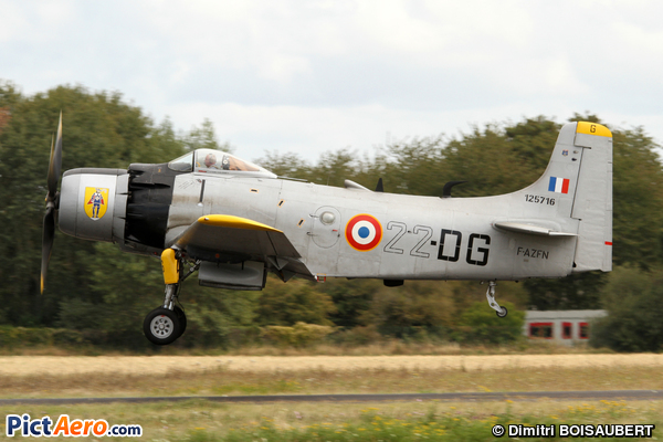 Douglas AD-4N Skyraider (SOCIETE DE DEVELOPPEMENT ET DE PROMOTION DE L'AVIATION (SDPA))