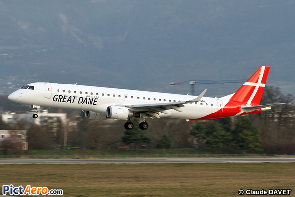 Embraer ERJ-195LR (ERJ-190-200LR) (Great Dane Airlines)