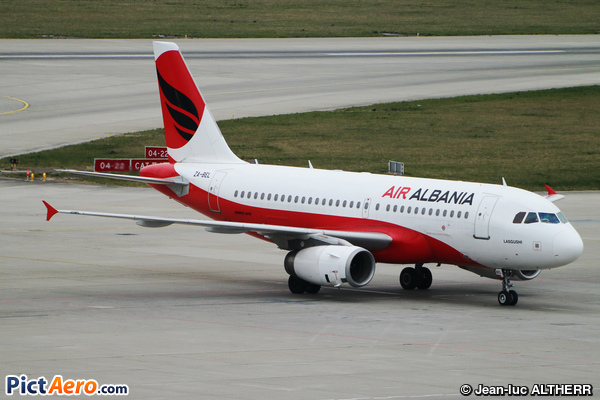 Airbus A319-132 (Air Albania)