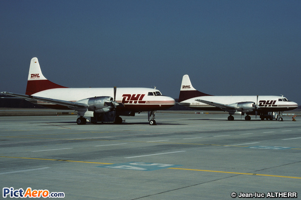 Convair 580F (DHL Cargo)