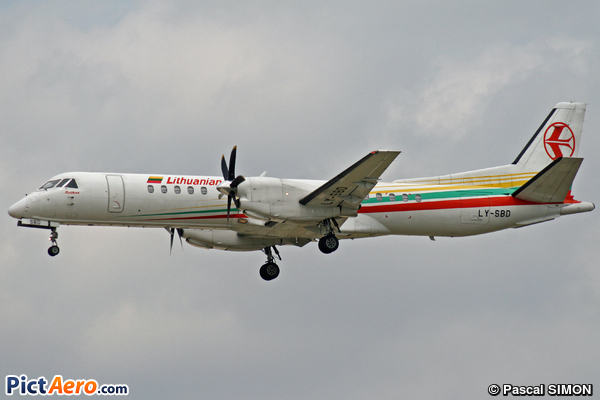 Saab 2000 (flyLAL - Lithuanian Airlines)