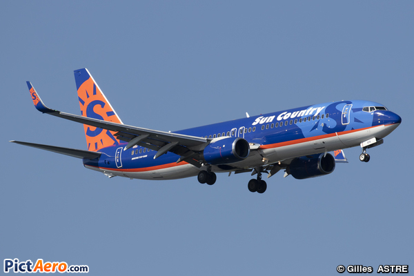 Boeing 737-86N/WL (Sun Country Airlines)