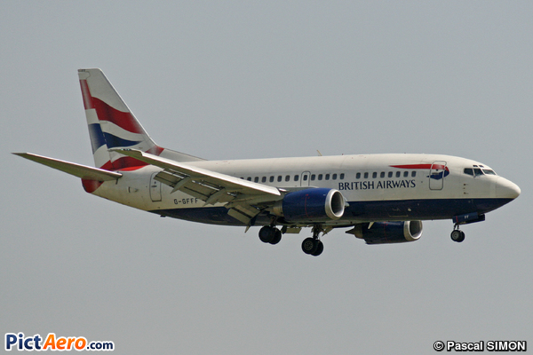 Boeing 737-53A (British Airways)