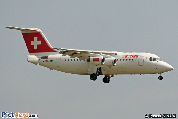 British Aerospace Avro RJ-85 (Swiss European Air Lines)