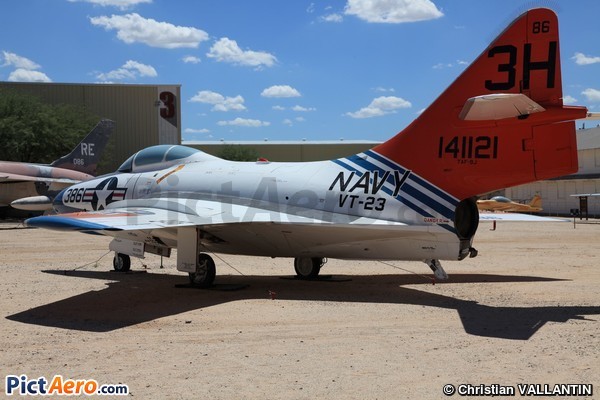 Grumman TAF-9J Cougar (Pima Air and Space Museum)