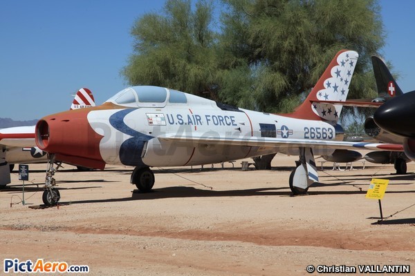 Republic F-84F Thunderstreak (Pima Air & Space Museum)