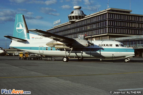 F27-100 (Luxair - Luxembourg Airlines)