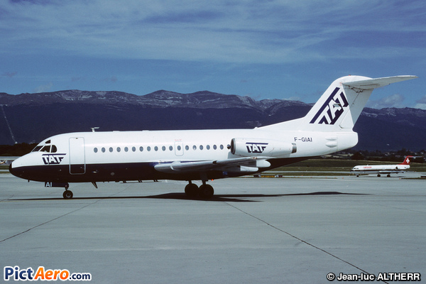 Fokker F-28-1000 (TAT - Transport Aerien Transrégional)