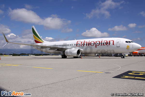 Boeing 737-860/W (Ethiopian Airlines)