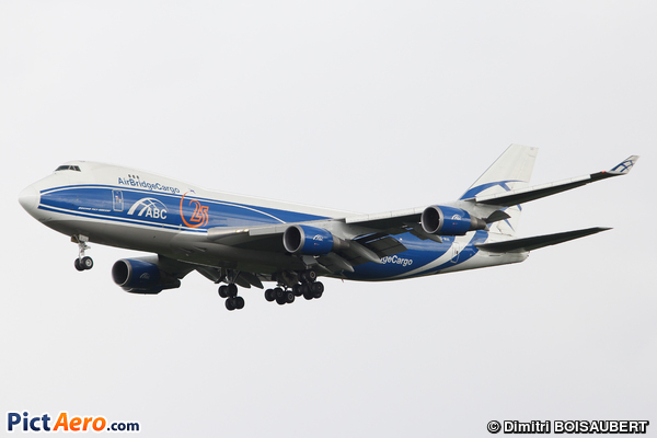 Boeing 747-4EVF/ER/SCD (Air Bridge Cargo Airlines)