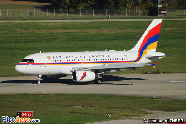 Airbus A319-132/CJ (Armenia - Government)