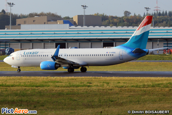Boeing 737-8Q8/WL (Luxair - Luxembourg Airlines)