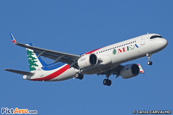Airbus 321-271NX (Middle East Airlines (MEA))