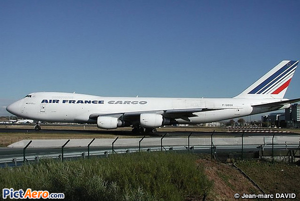 Boeing 747-2B3F(SCD) (Air France Cargo)