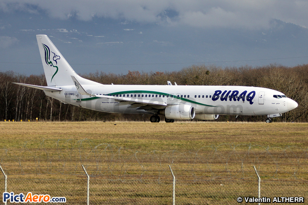 Boeing 737-8GK/WL (Buraq Air)