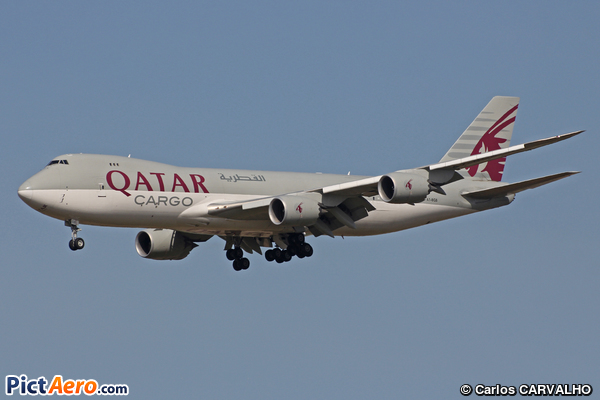 Boeing 747-83QF (Qatar Airways Cargo)
