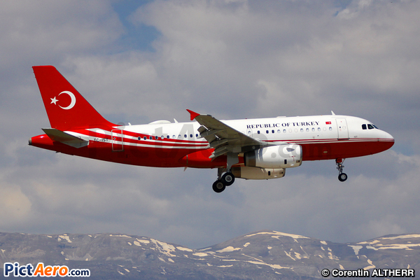 Airbus A319-133X/CJ (Turkey - Government)