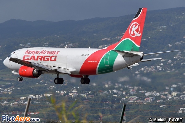 Boeing 737-3U8/SF (Kenya Airways Cargo)
