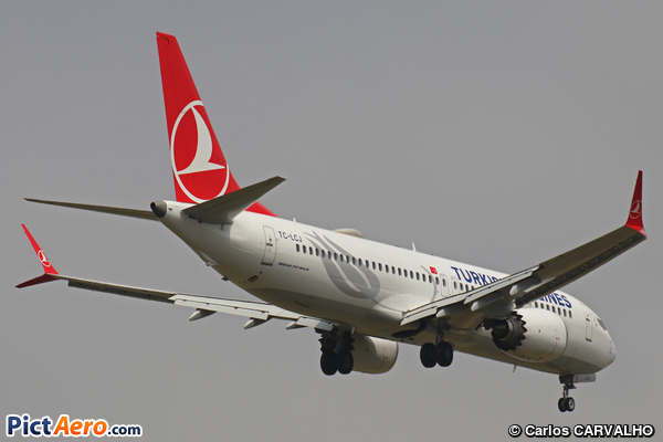 Boeing 737-8 Max (THY-Turkish Airlines)