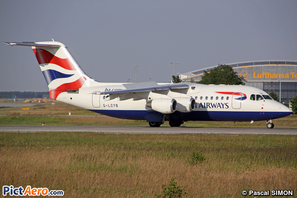British Aerospace Avro RJ-85 (British Airways)