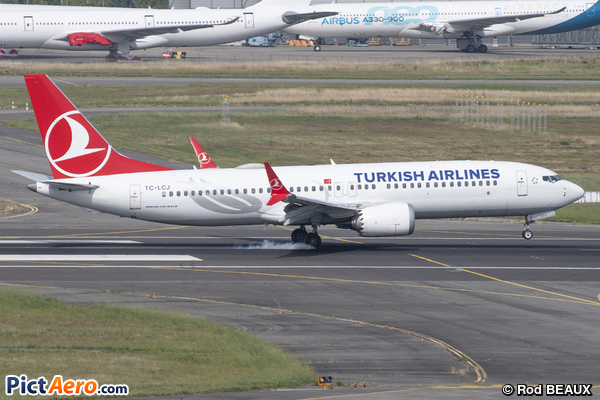 Boeing 737-8 Max (THY-Turkish Airlines)