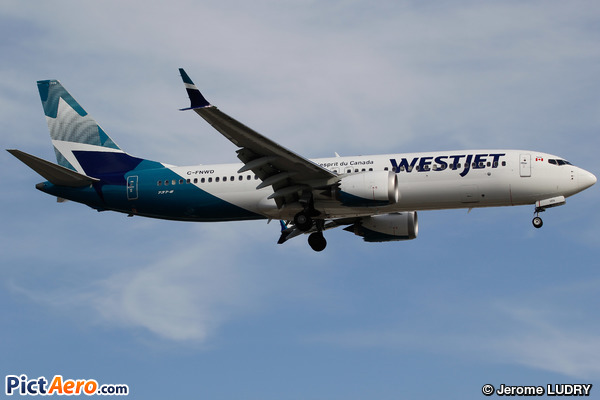 Boeing 737-8 Max (WestJet Airlines)