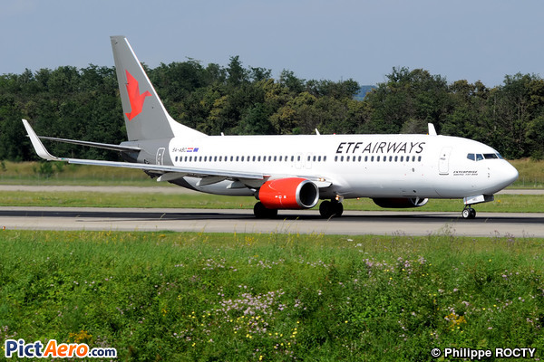 Boeing 737-8Q8/WL (ETF Airways)