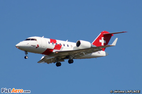 Canadair CL600-2B16 Challenger 650 (REGA - Swiss Air Ambulance)