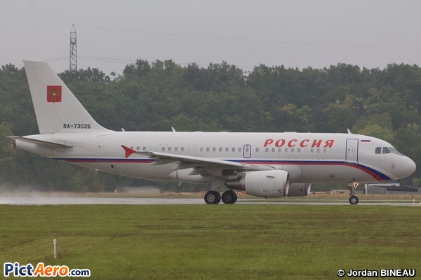 Airbus A319-115X/CJ (Rossiya - Russian Airlines)