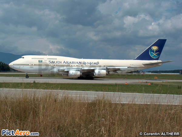 Boeing 747-368 (Saudi Arabian Airlines)