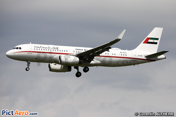 Airbus A320-232/CJ (Ruler's Flight Sharjah)